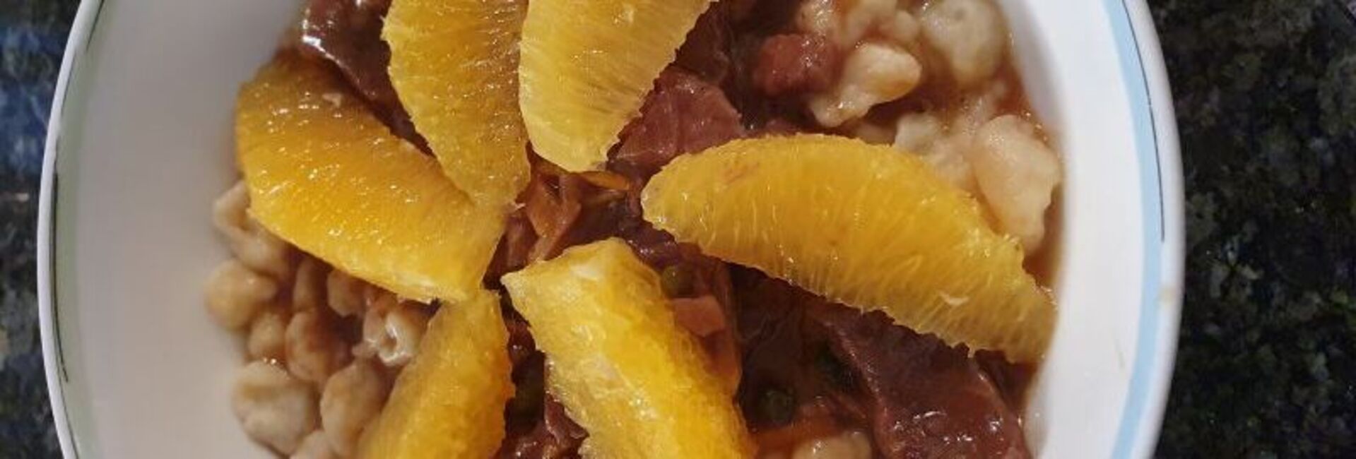 Leserrezept Dezember: Orangengeschnetzeltes mit Knöpfli